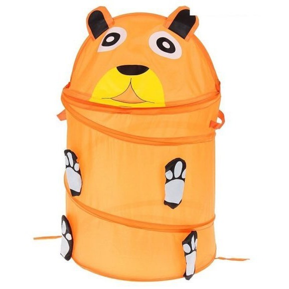 Кошик для іграшок Bambi M 0282 помаранчевий Кошик для іграшок Bambi M 0282 помаранчевий
